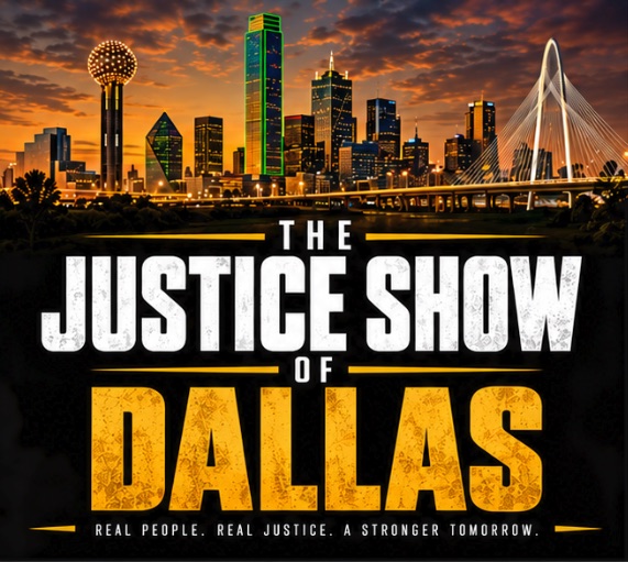 The Justice Show of Dallas — cover concept